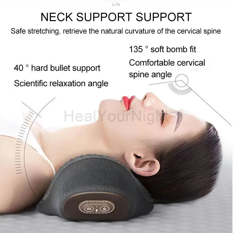 BowLift | Hot Compression Vibrating Massage Pillow