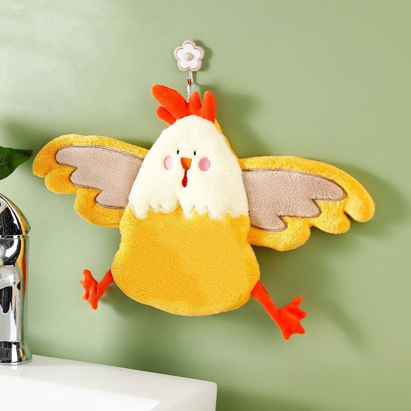 BowLift | Chicken Shaped Quick Drying Hand Towel