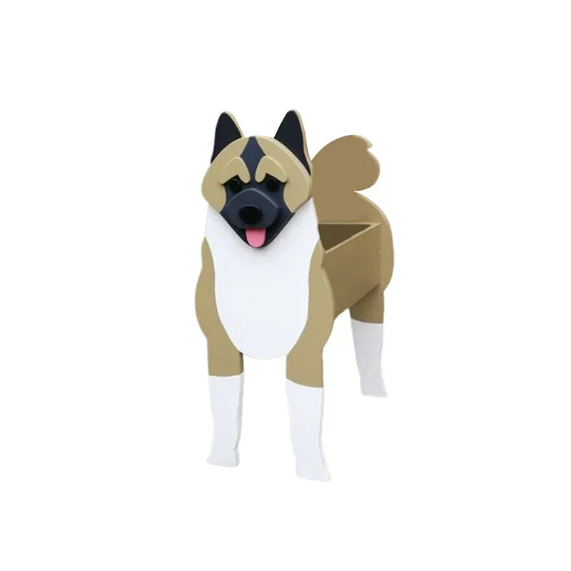 BowLift | Flower pot - Pawsome - Dog plant container - Various breeds