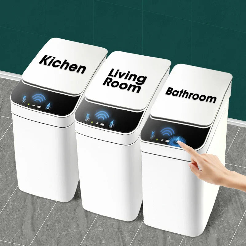 BowLift | Waterproof Smart Wave Sensor Automatic Trash Can