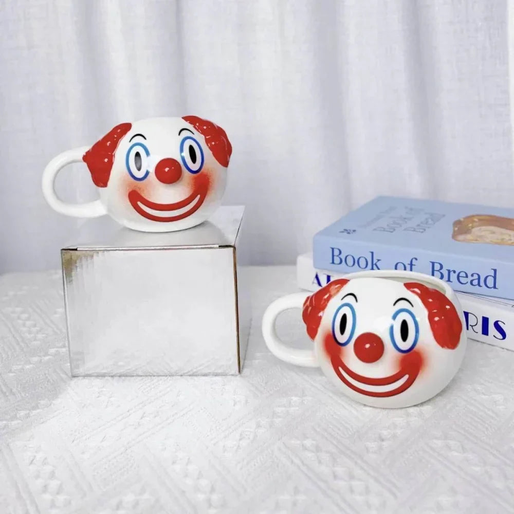 BowLift | Creepy Clown Ceramic Coffee Mug