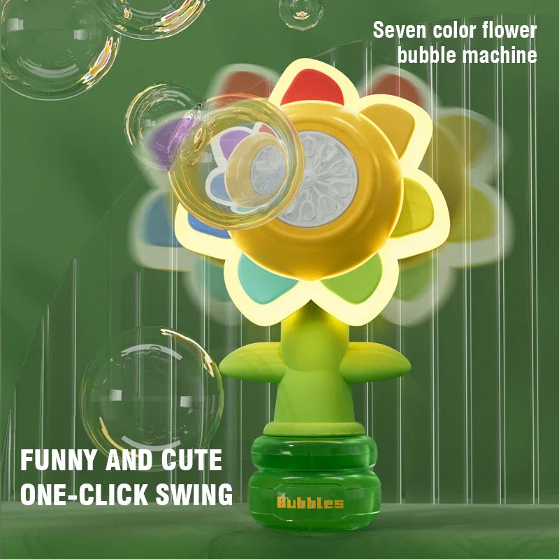 BowLift | Electric Sunflower Bubble Blower