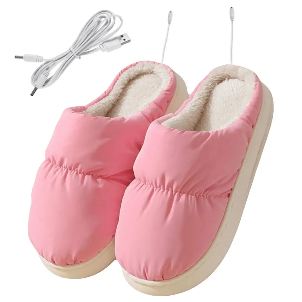 BowLift | WarmStride - Thick heated house shoes