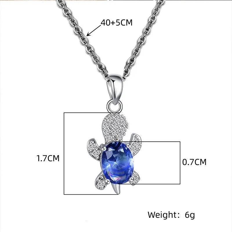 BowLift | Ocean Turtle Lucky Necklace Earring Set