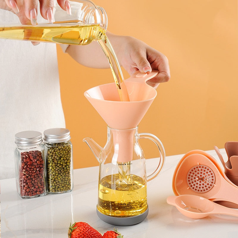 BowLift | 6in1 Pour Master Reusable Funnel Set