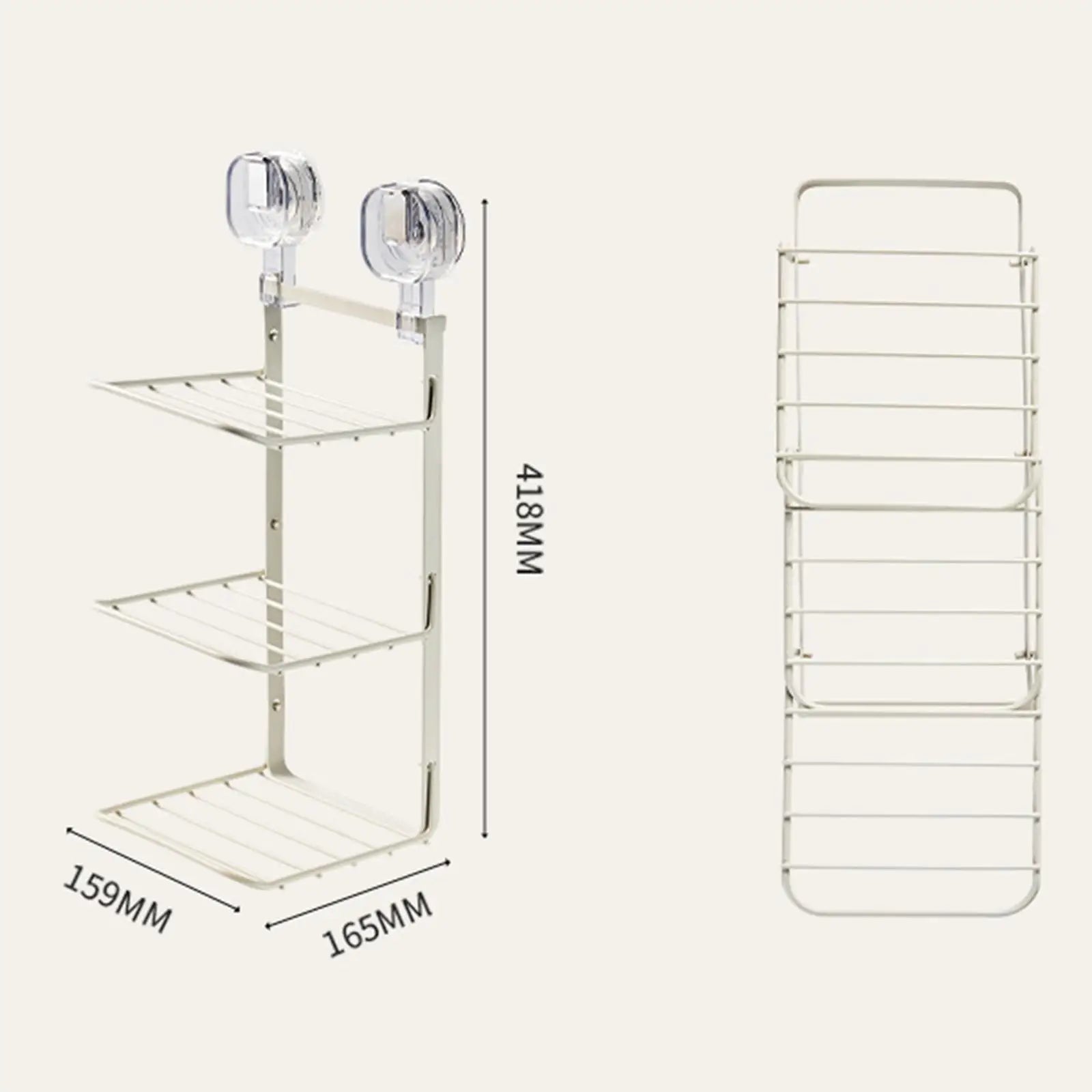 BowLift | Food Preparation Wall-Mounted 3-Layer Organizer Rack