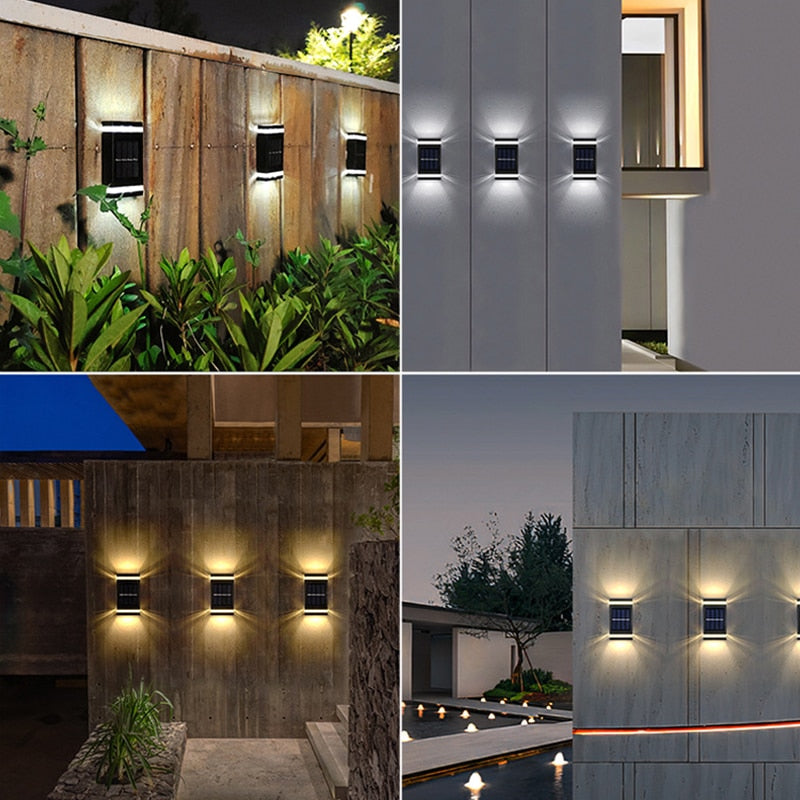 BowLift | BloomRay – Solar Wall Lamp for Beautiful Garden Illumination