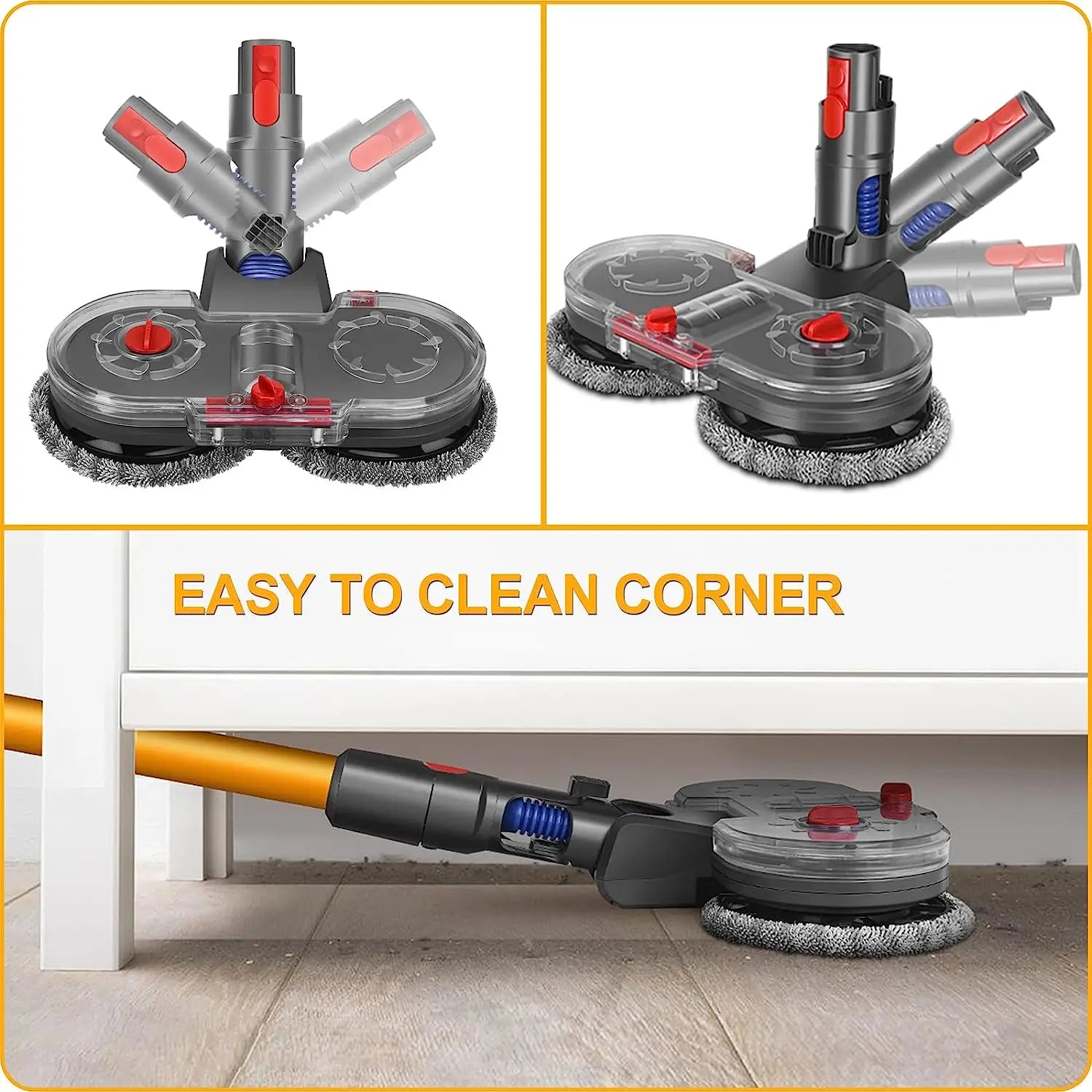 BowLift | Ambie - Slim Electric Mop Head