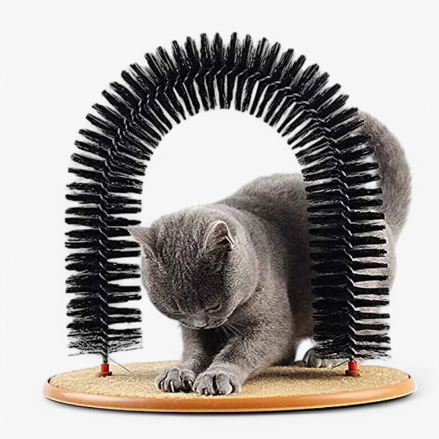 BowLift | Cat Care Arch "Spinkrul" with Scratching Mat and Massage Function