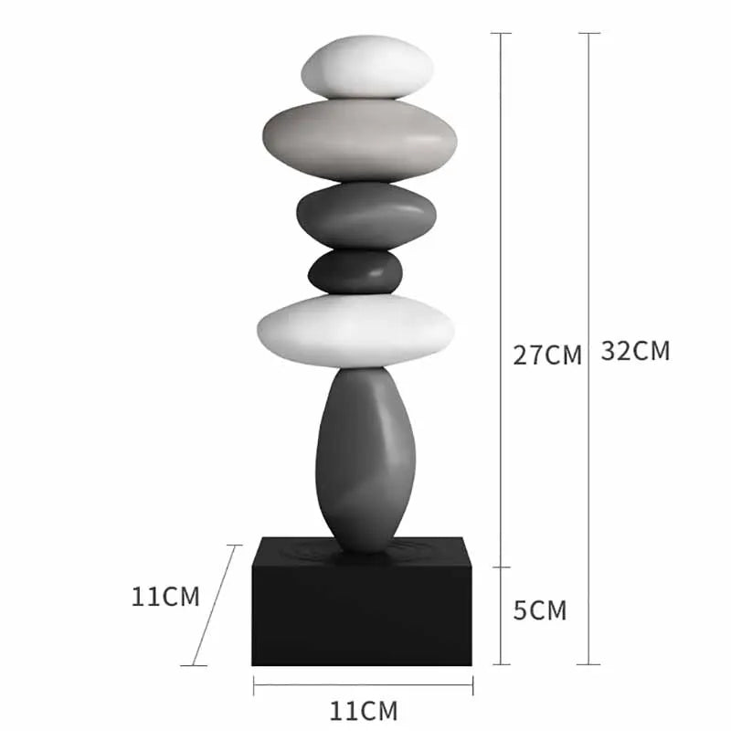 BowLift | Zen Stone Stack Aesthetic Home Decor