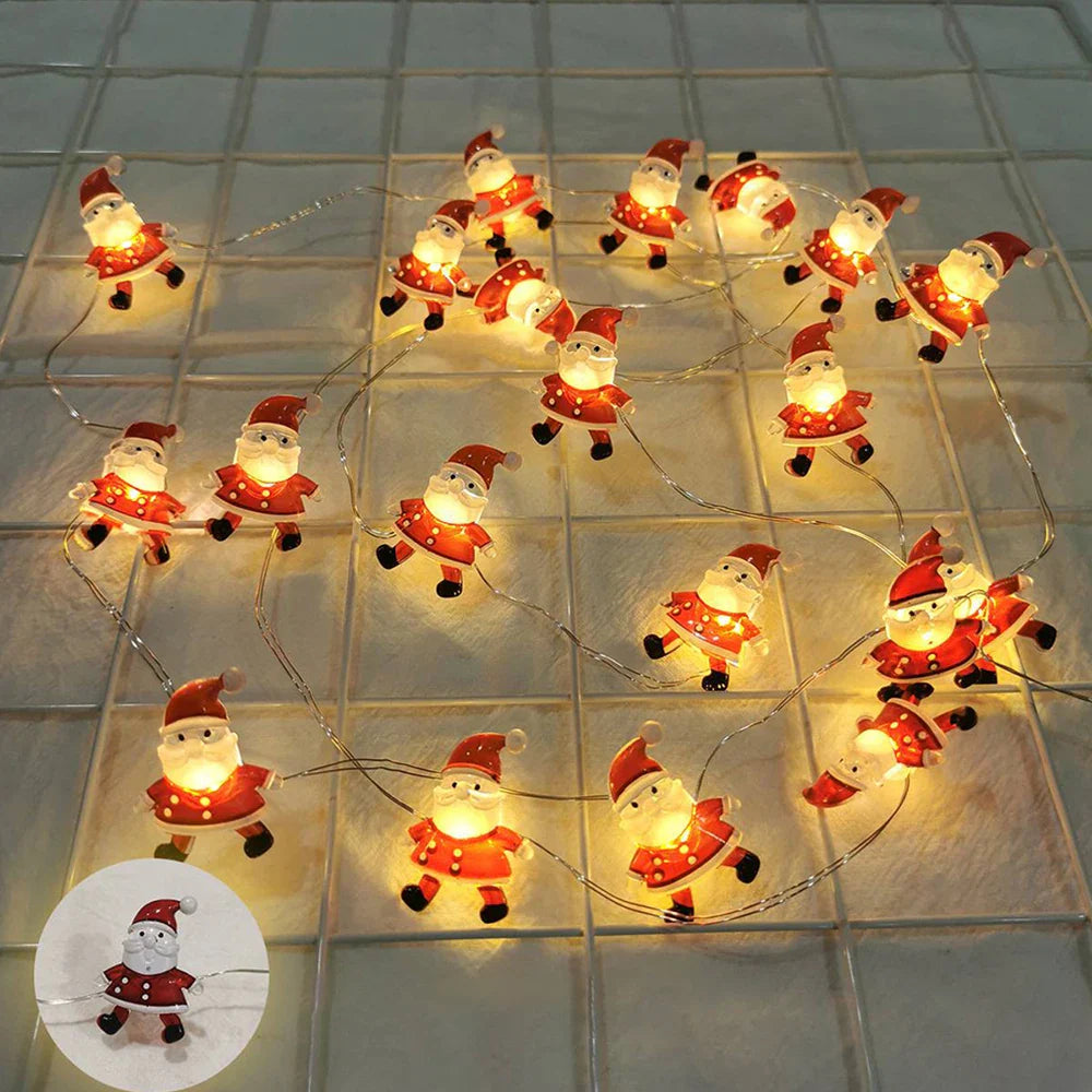 BowLift | Santa Claus LED String Light