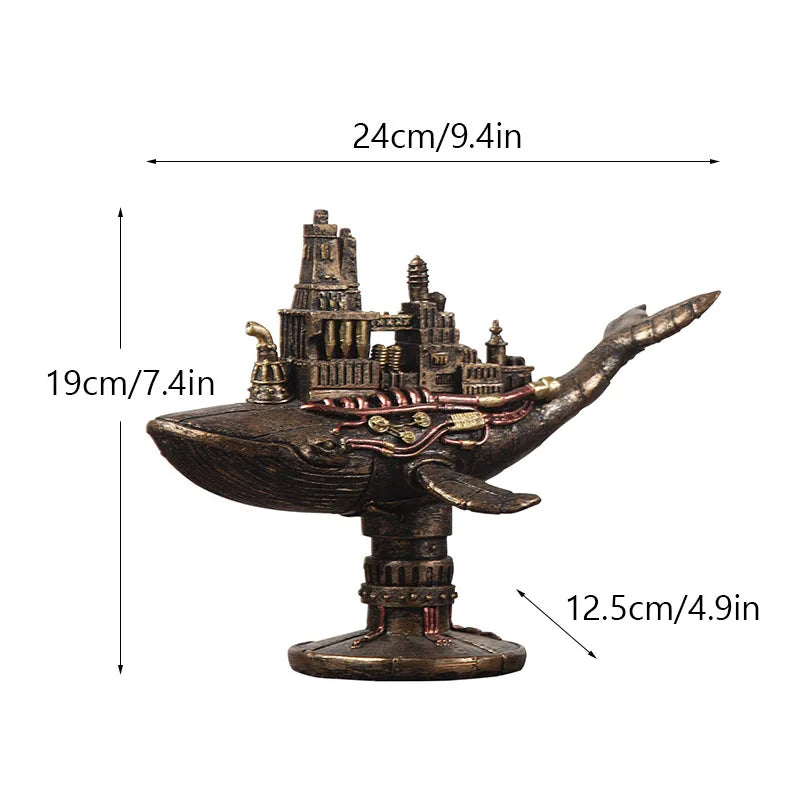 BowLift | Steampunk Octopus Mechanical Traveler Figurines Home Decors
