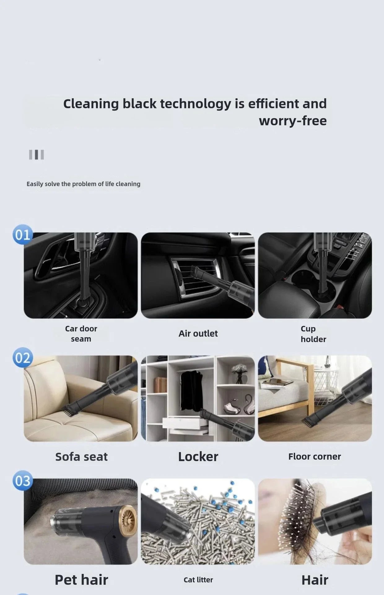 BowLift | Handheld Suction and Blow Vacuum Cleaner