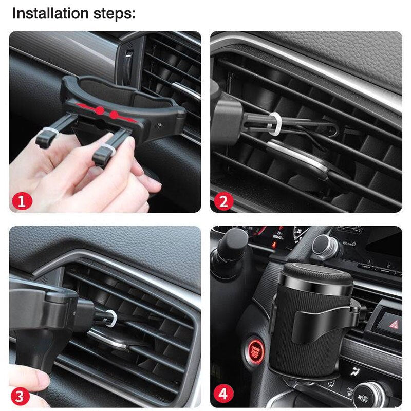 BowLift | Universal Any Car Air Vent Cup Holder