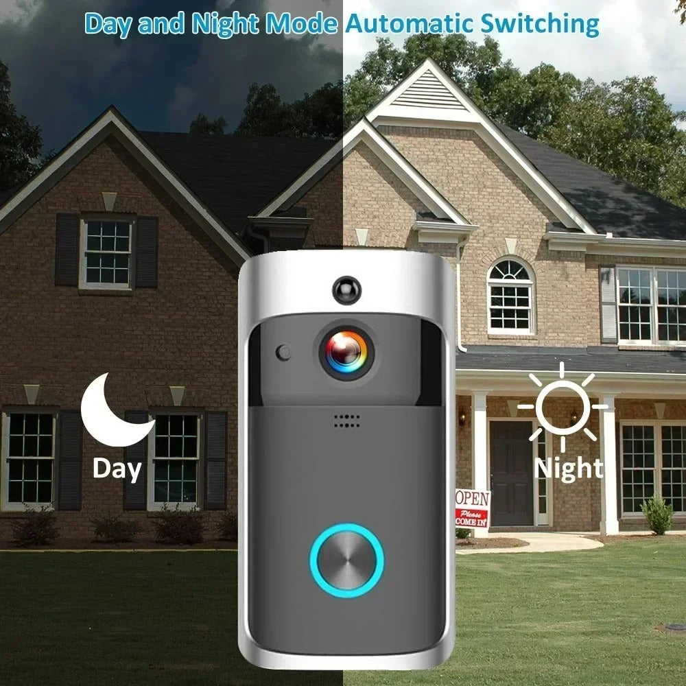 BowLift | Wireless HD WiFi Video Doorbell | Night Vision, Two-Way Intercom & Motion Alerts for Home Security