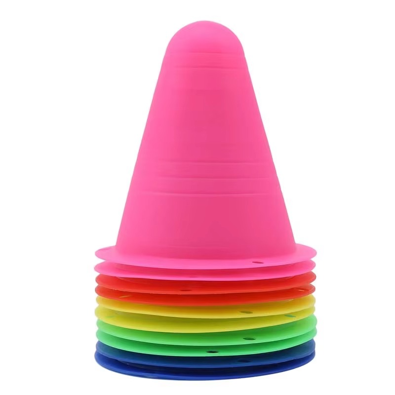 BowLift | 10-Pack Training Cones for Skating, Soccer, Football, and Sports Drills
