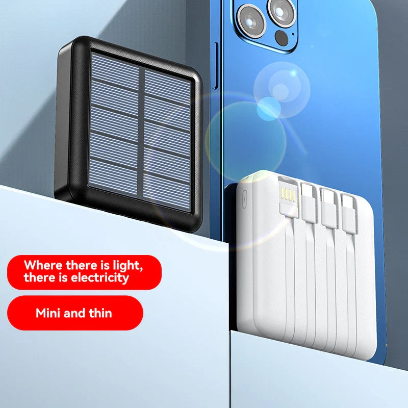 BowLift | 4 in 1 Solar Charging Power Bank