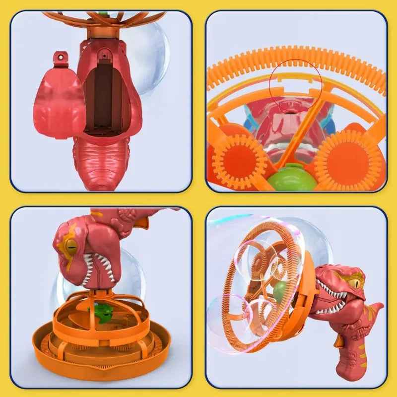 BowLift | Dinosaur Bubble Gun Machine Toy