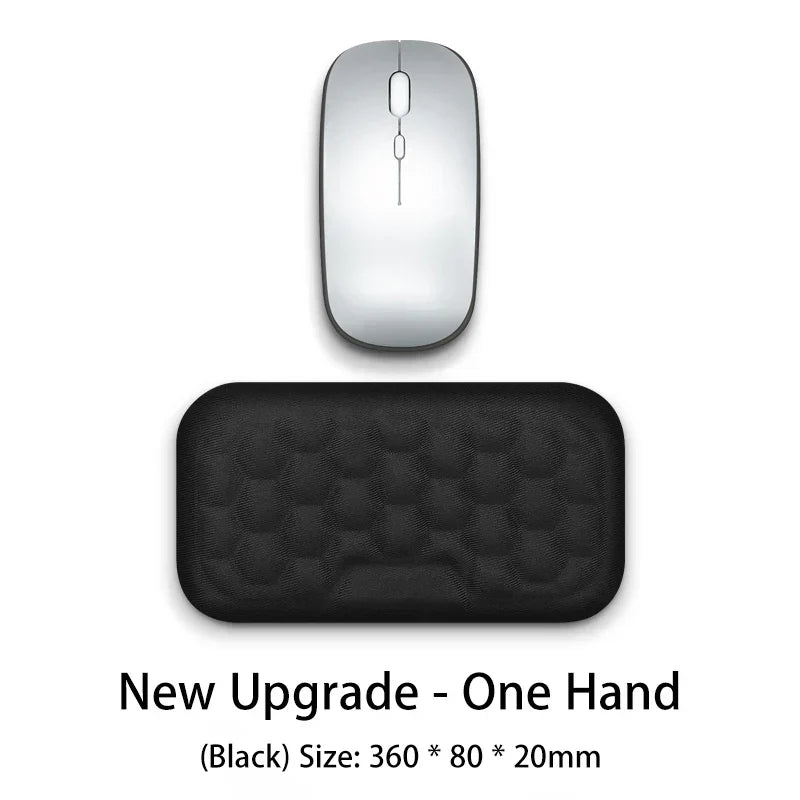 BowLift | ErgoLuxe GelPad | Comfort Mousepad | Wrist Rest & Massage | Silicone & Memory Foam