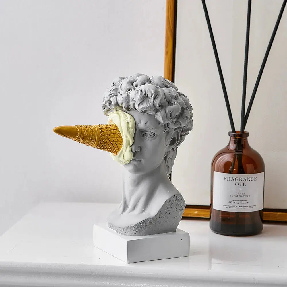 BowLift | David Statue Ice Cream Edition: Gourmet and Elegant Art