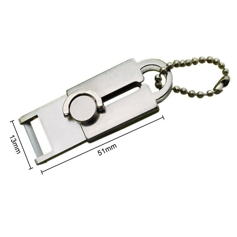 BowLift | Stainless Steel Mini Vegetable Peeler Keychain