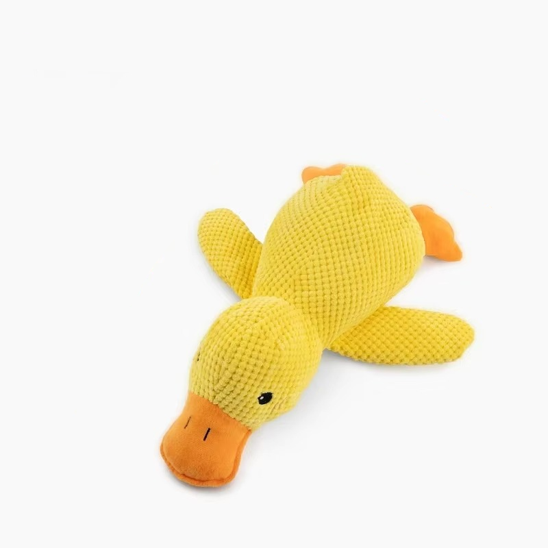BowLift | Durable Plush Duck Toy for Dogs - Bite-Resistant with Soothing Sounds