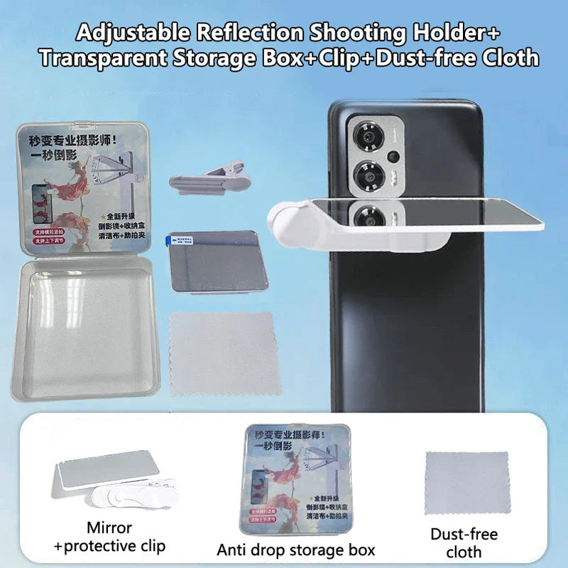 BowLift | Phone Camera Mirror Reflection Effect Clip Kit