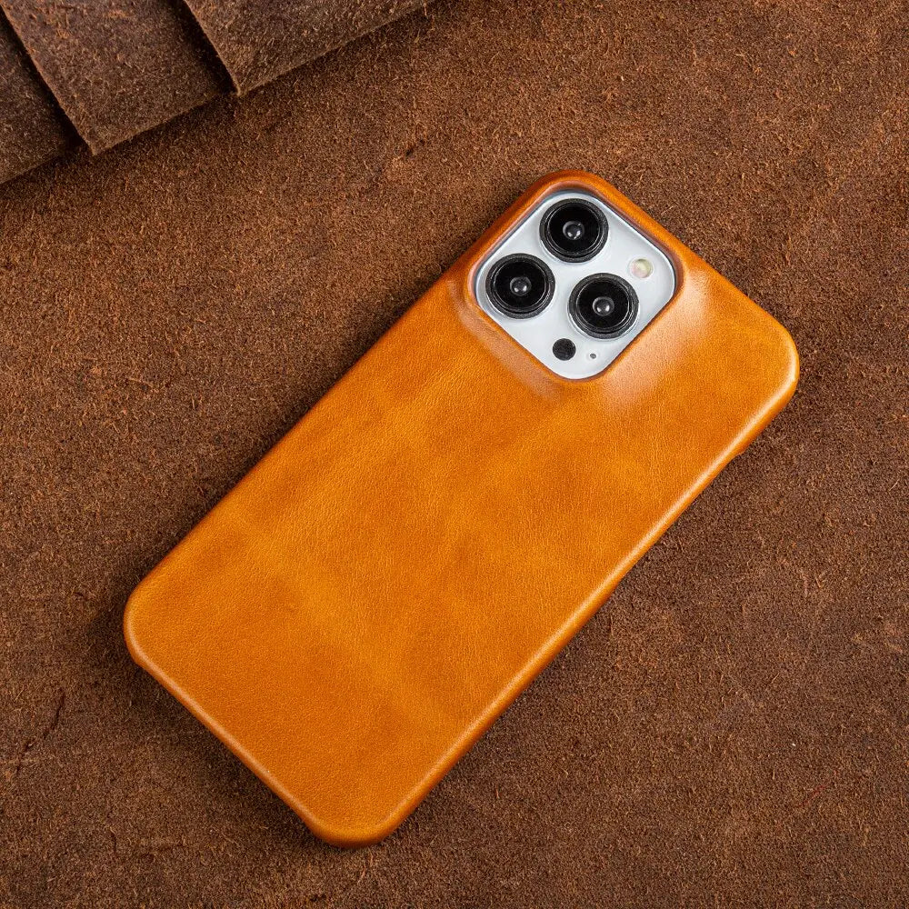 BowLift | RoyalLeather: Luxurious, handmade case made of genuine cowhide leather for the iPhone
