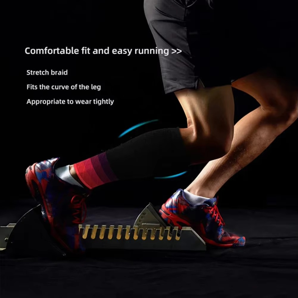 BowLift | Calf Compression Sleeves 20-30mmHg for Running and Shin Support