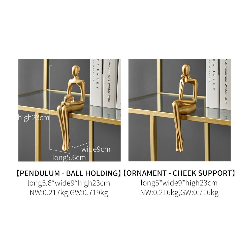 BowLift | Modern Figurines Abstract Home Decor Sculpture