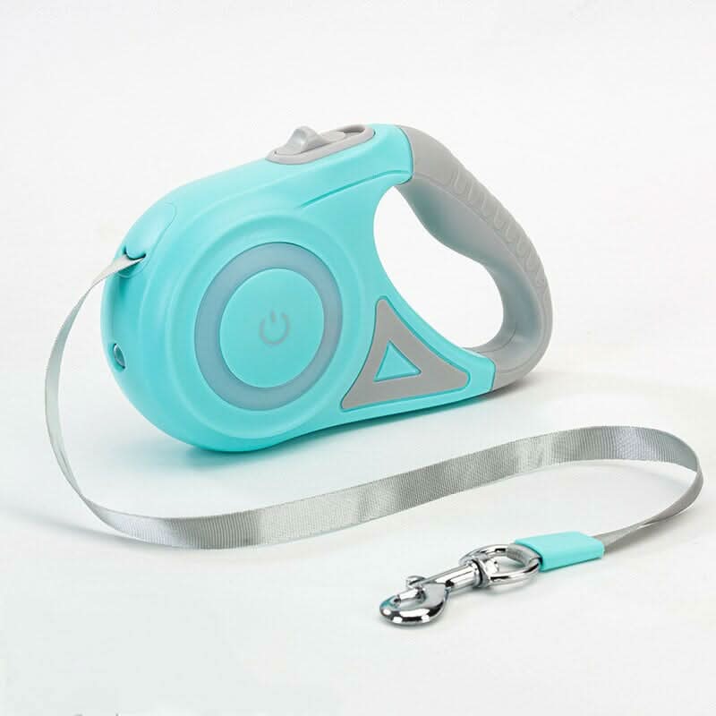 BowLift | AutoLeash Glow – Automatic dog leash with LED light for walks during day & night