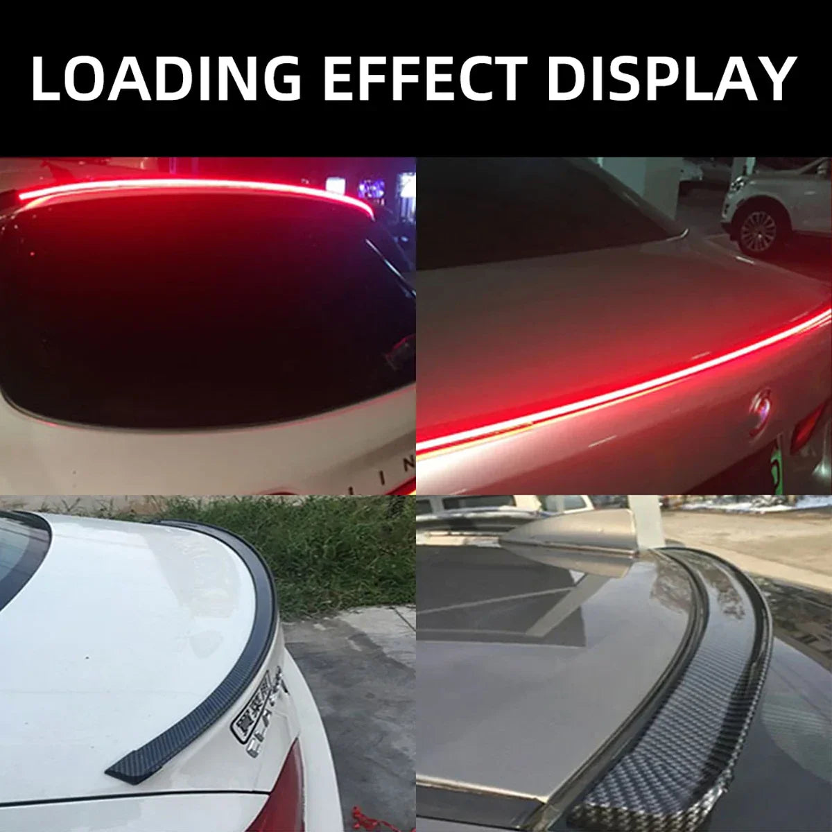 BowLift | Carbon Fiber Car LED Spoiler Light Strip