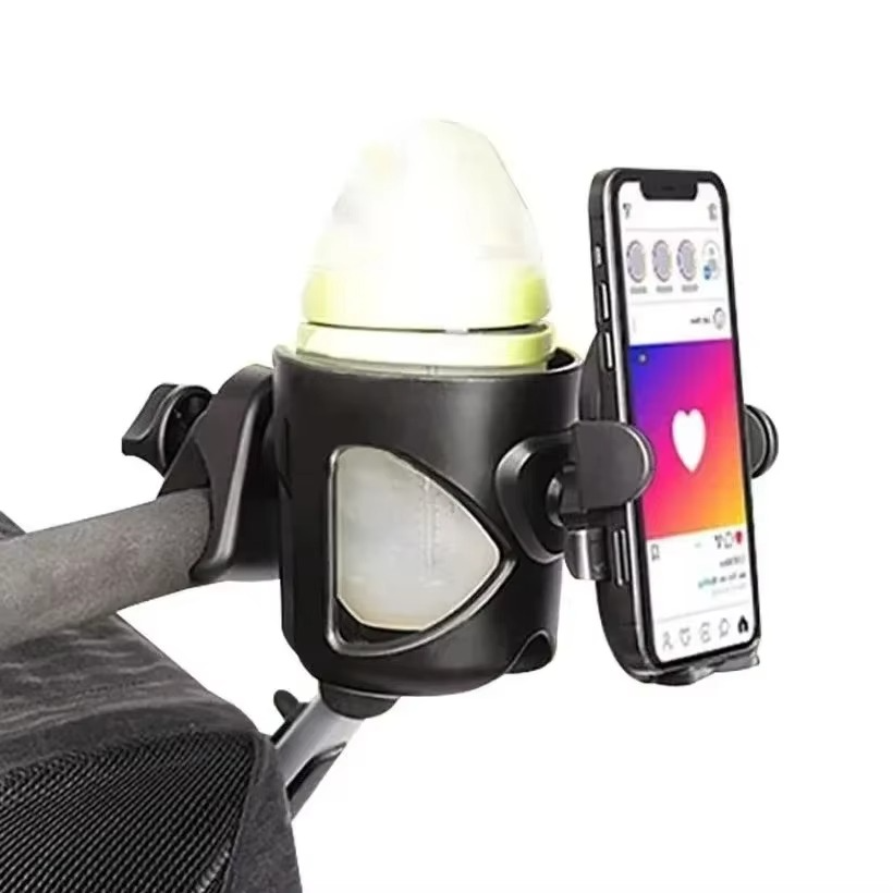 BowLift | Universal Stroller Cup and Phone Holder with Secure Anti-Slip Grip