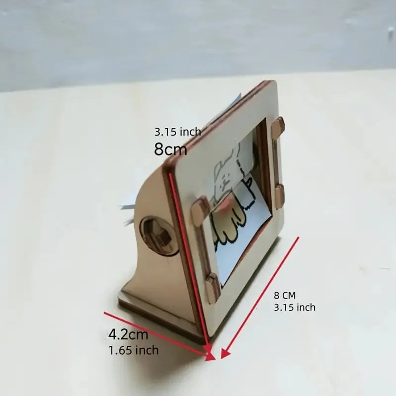 BowLift | DIY Wooden Hand-Cranked Animation Machine Desktop Decor Kit