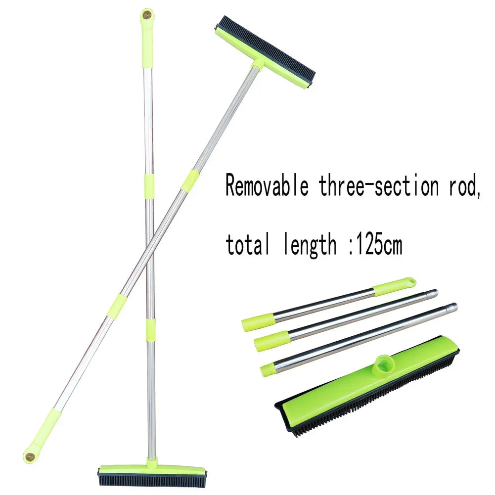 BowLift | Hair Catcher Telescopic Pet Carpet Sweeping Broom