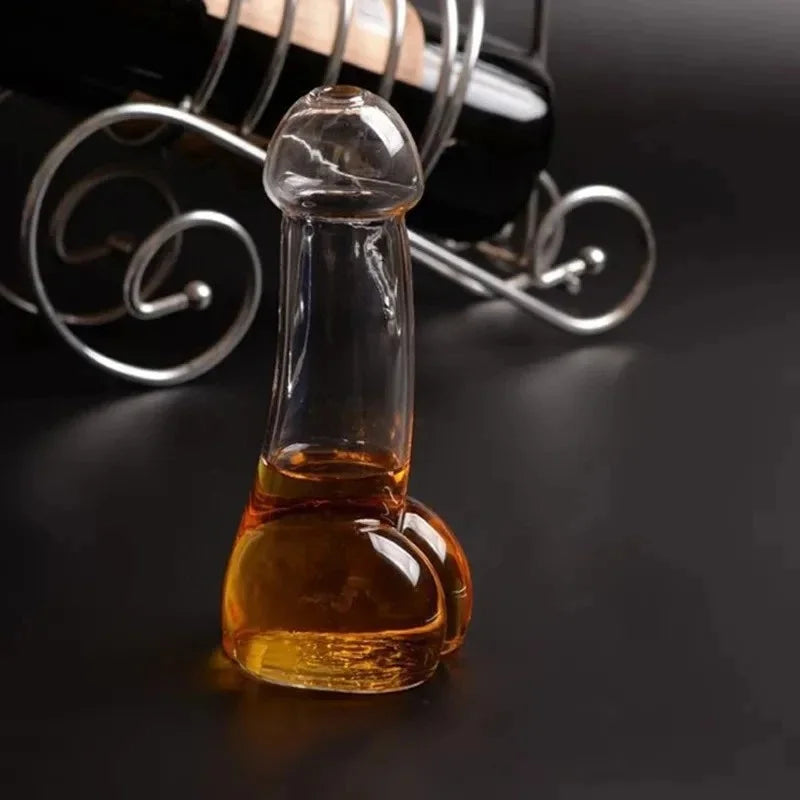 BowLift | Playful Curve Adult-Themed Decanter