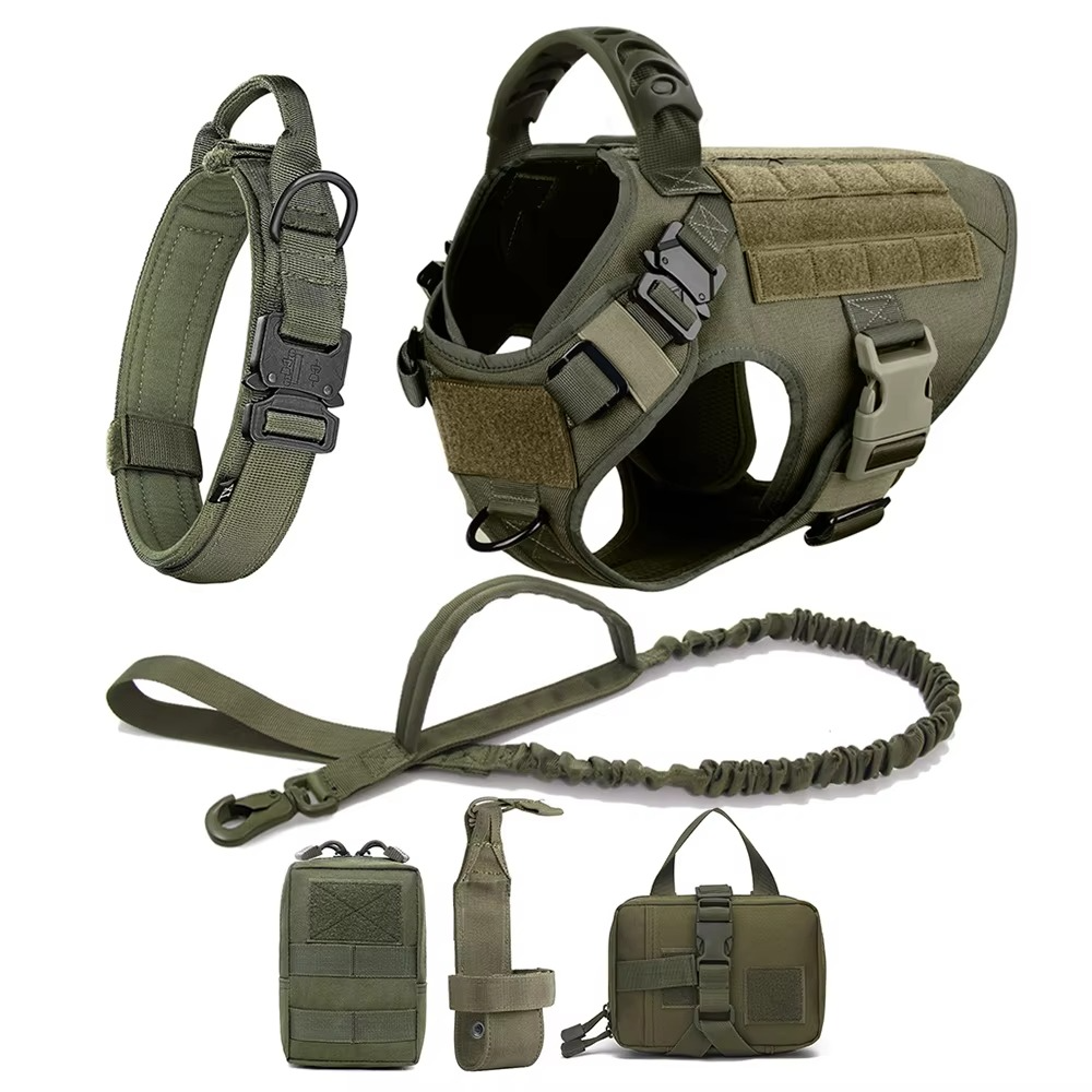 BowLift | Tactical Dog Harness and Leash Set for Medium and Large Dogs