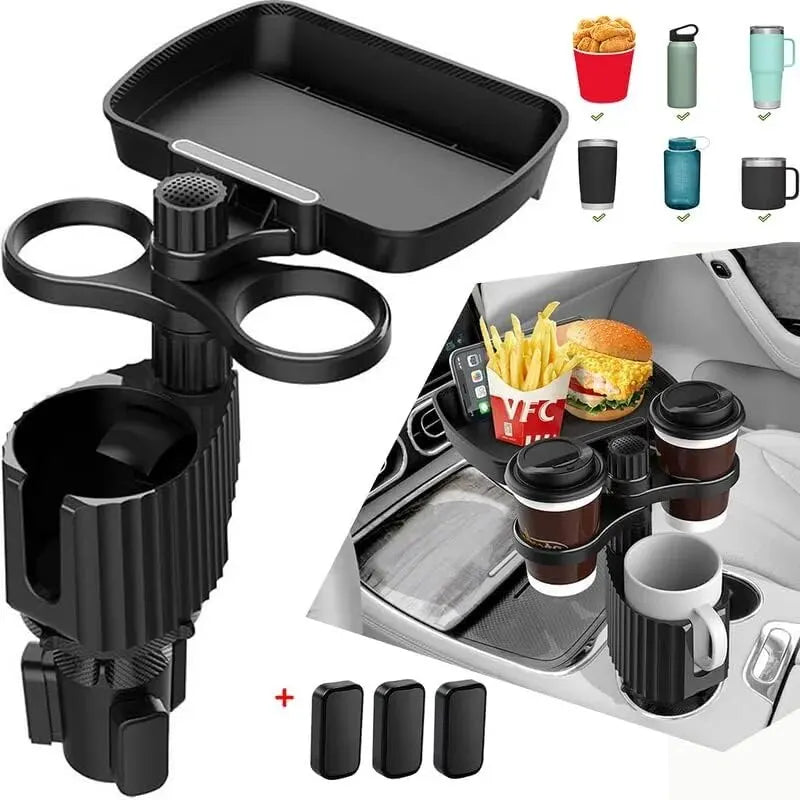 BowLift | Car Cup Holder with Detachable Tray