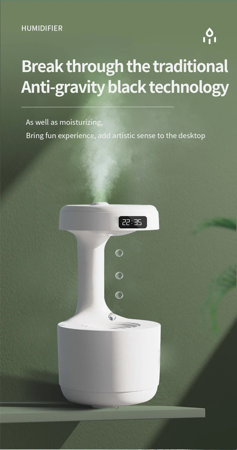 BowLift | Anti-Gravity Droplet Humidifier
