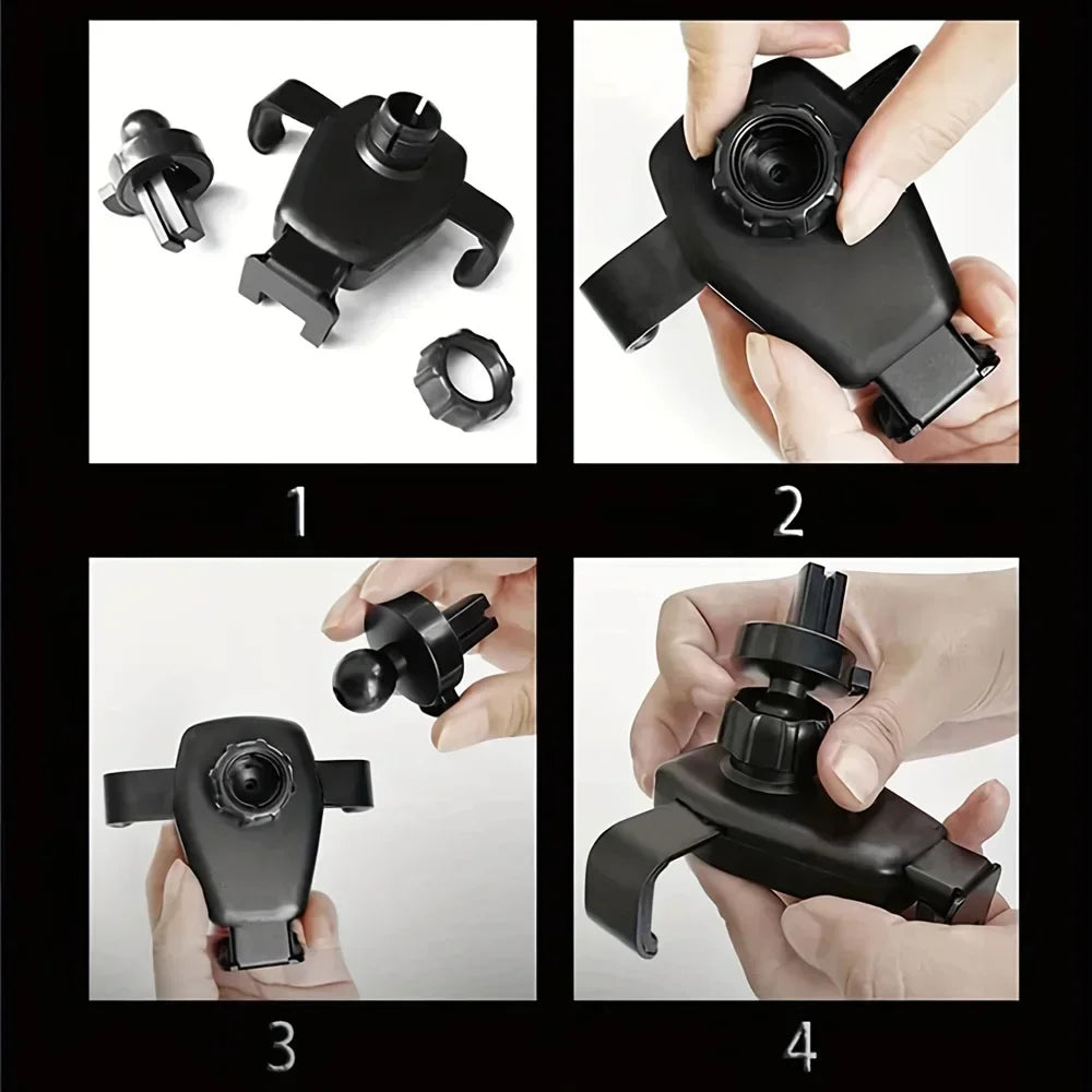 BowLift | Voltano Auto Phone Holder | Wireless & Fast Charging | Automatically Locking | For Air Vent