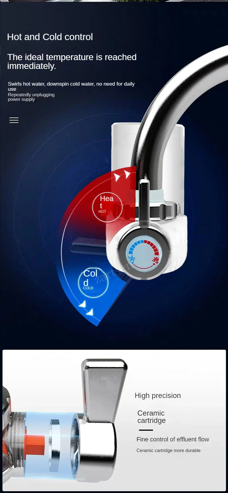 BowLift | Instant Electric Water Heater Faucet