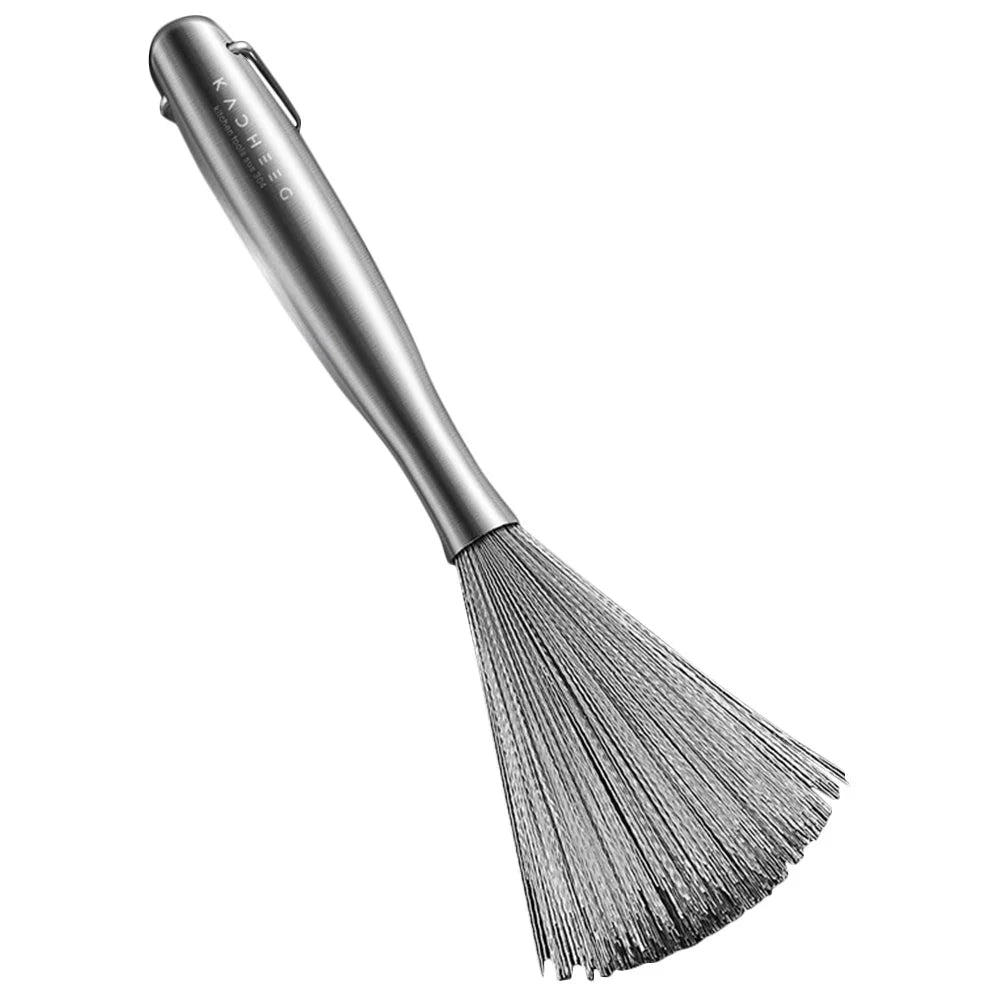 BowLift | Edge Cleaner Long-Handle Pan Brush