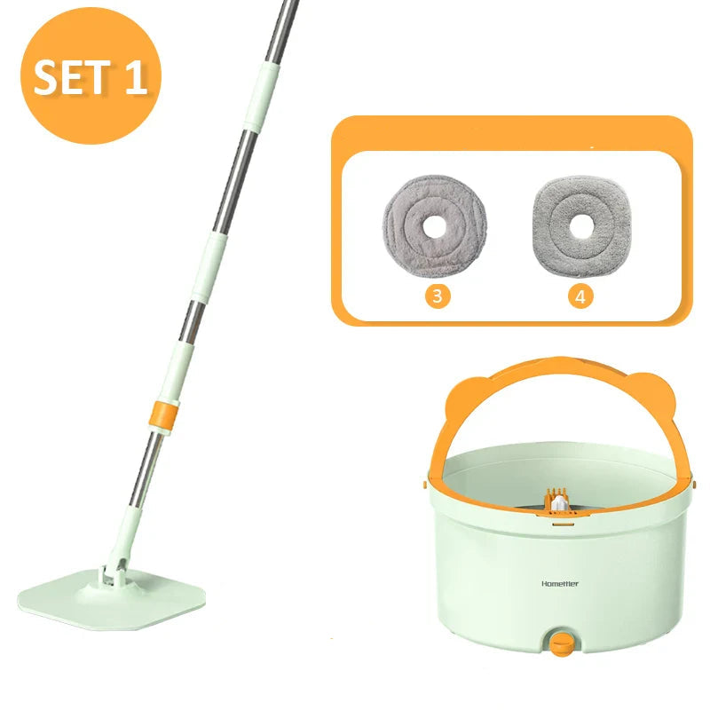 BowLift | Self-cleaning Mop with Rotating Function & Bucket