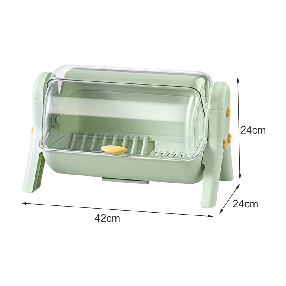 BowLift | Dust-Proof Kitchen Dish Drainer Rack