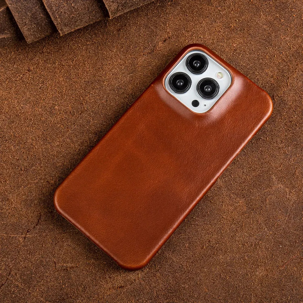 BowLift | RoyalLeather: Luxurious, handmade case made of genuine cowhide leather for the iPhone