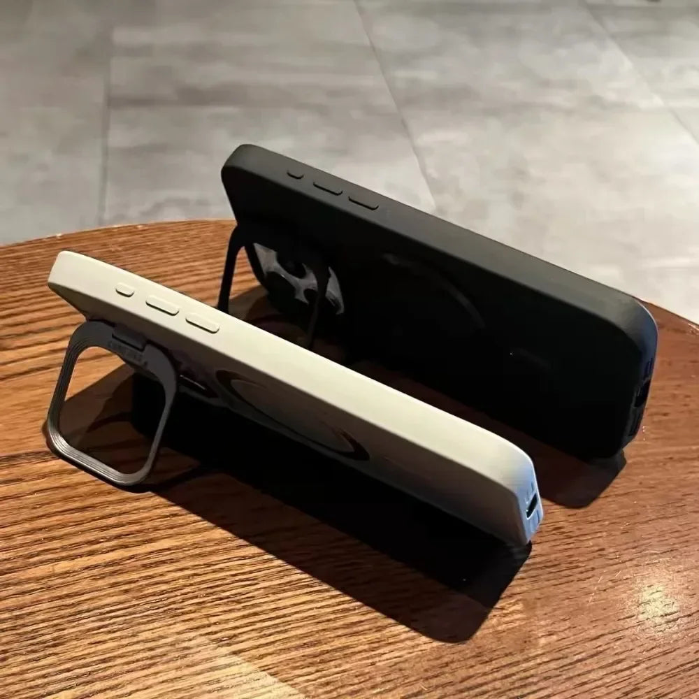 BowLift | Magnetic Soft Wrist Bracket Lens Cover iPhone Case