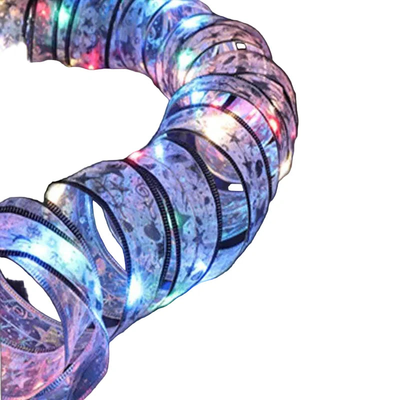 BowLift | Glowing LED Ribbon Pattern Elegant Christmas Decoration