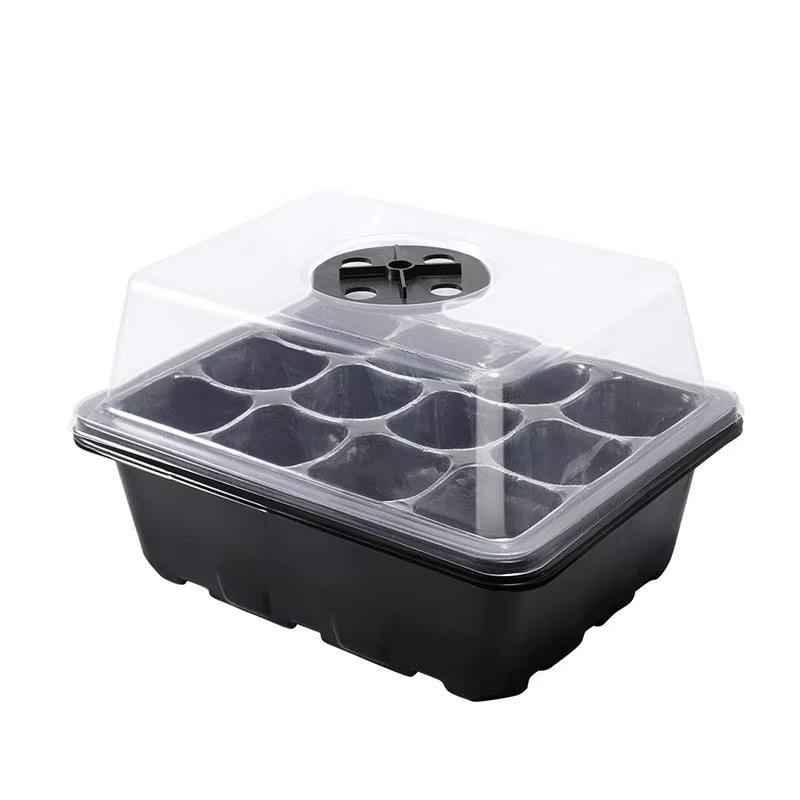 BowLift | 12-Cell Plastic Seedling Starter Tray for Succulent and Garden Seeds