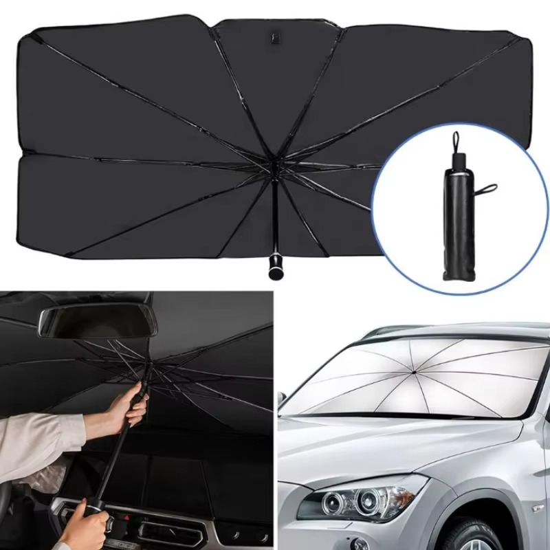 BowLift | Car Sunshade Umbrella - Front Windshield Cover for UV & Heat Protection