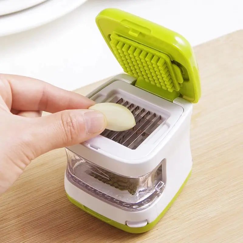 BowLift | Pressilo Garlic Press | Ergonomic & Stainless Steel | Multitool for Garlic & Ginger